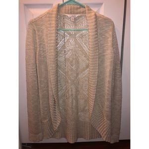 Cute Charming Charlie cardigan.